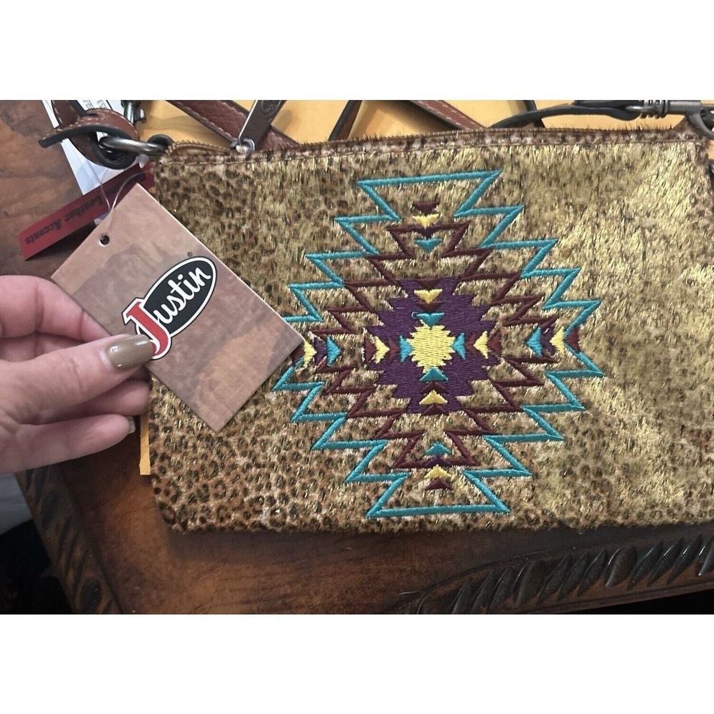 JUSTIN BRAND CROSSBODY SHOULDER / CLUTCH BAG‎ Cowgirl Core - Picture 2 of 7